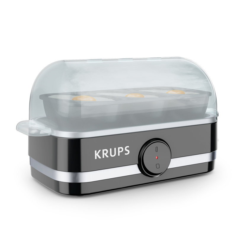 Krups Simply Electric Egg Cooker With Accessories. 6 Egg Capacity